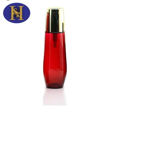 Rose Red Cosmetic Bottle